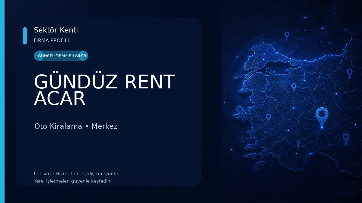GÜNDÜZ RENT ACAR