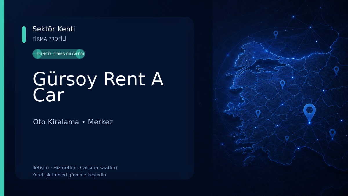 Gürsoy Rent A Car Oto Kiralama