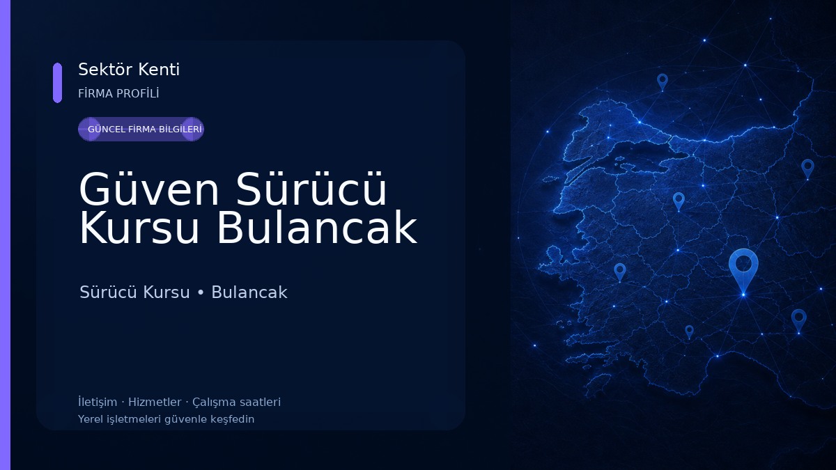 Güven Sürücü Kursu Bulancak