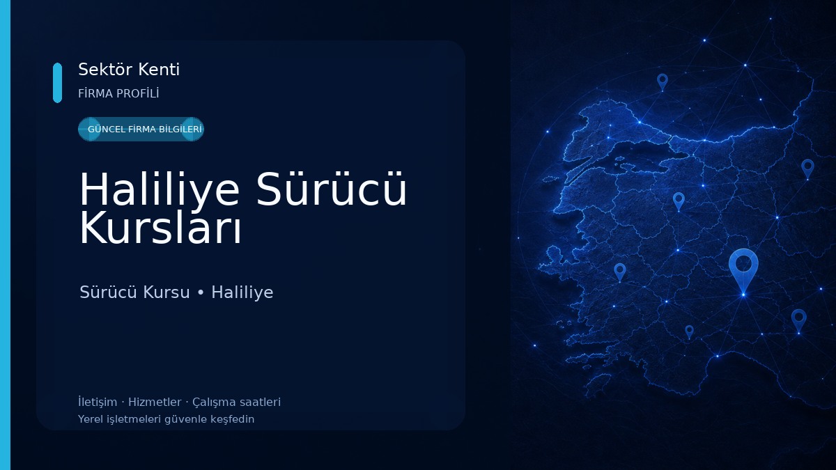 Haliliye Sürücü Kursları
