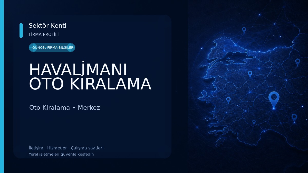 HAVALİMANI OTO KİRALAMA