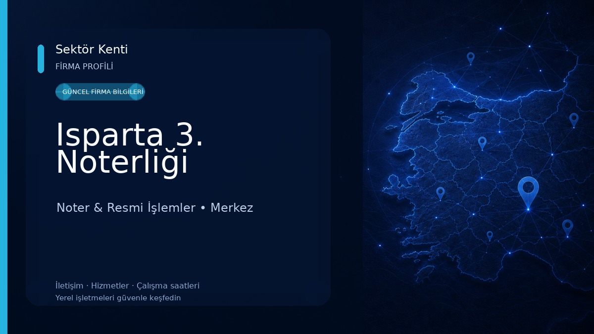 Isparta 3. Noterliği