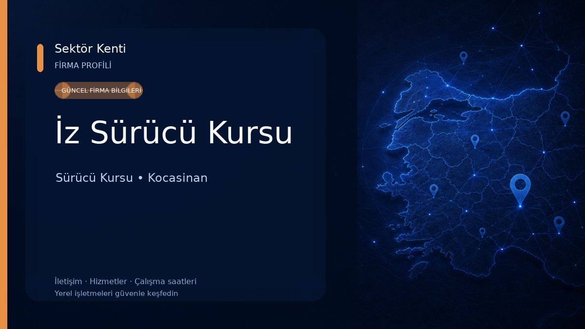 İz Sürücü Kursu