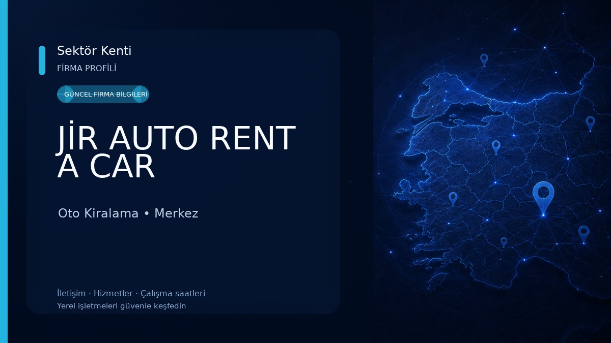 JİR AUTO RENT A CAR 