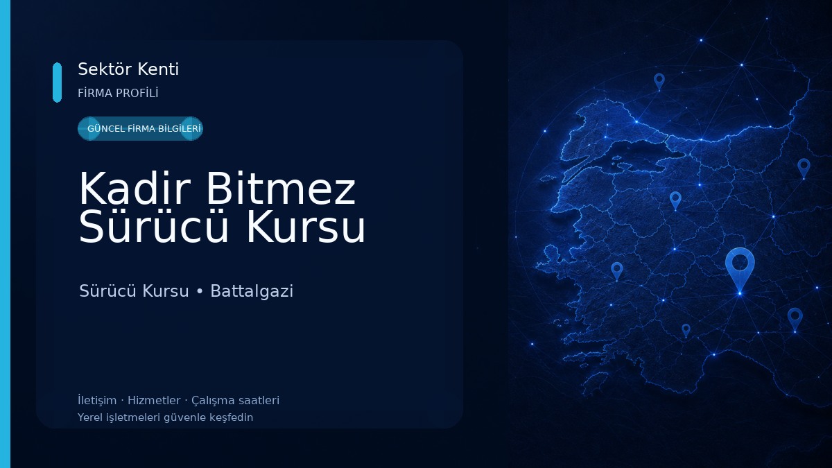 Kadir Bitmez Sürücü Kursu Sürücü Kursu