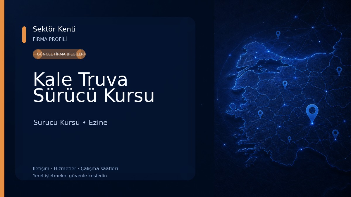 Kale Truva Sürücü Kursu 