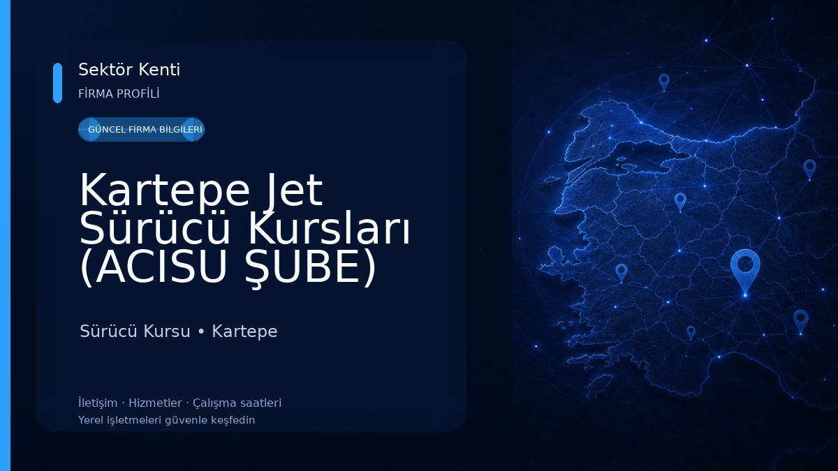 Kartepe Jet Sürücü Kursları (ACISU ŞUBE) 
