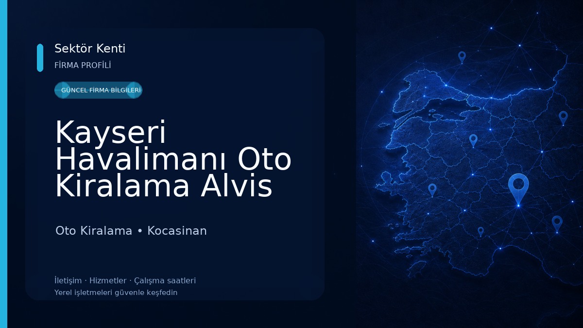 Kayseri Havalimanı Oto Kiralama Alvis