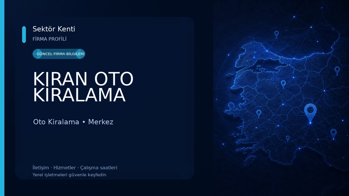 KIRAN OTO KİRALAMA Oto Kiralama