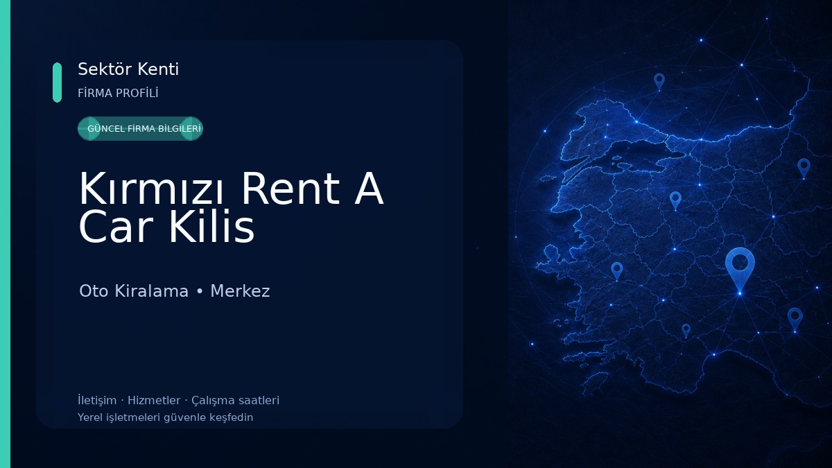Kırmızı Rent A Car Kilis