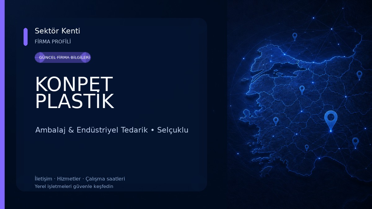 KONPET PLASTİK Ambalaj & Endüstriyel Tedarik