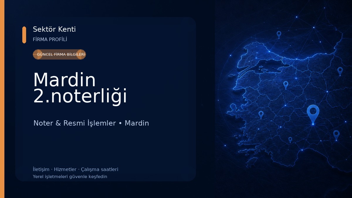 Mardin 2.noterliği 