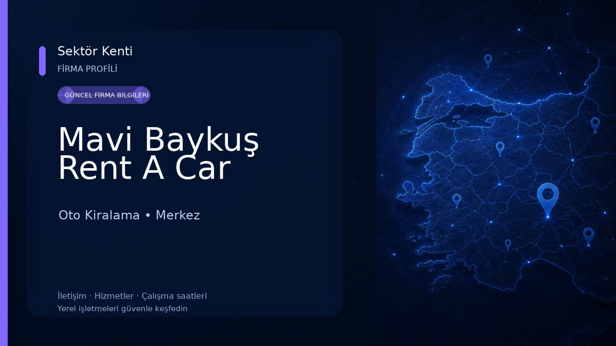 Mavi Baykuş Rent A Car Oto Kiralama