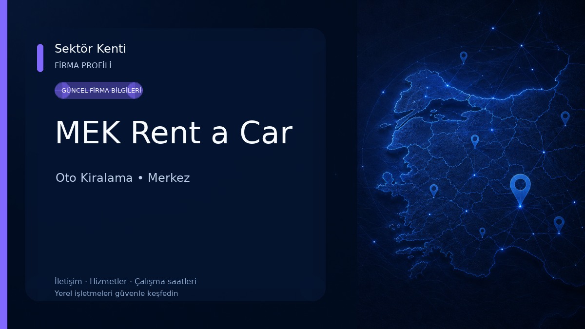 MEK Rent a Car 
