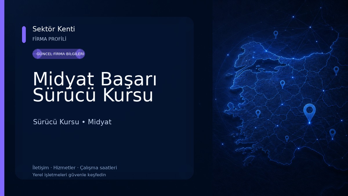 Midyat Başarı Sürücü Kursu Sürücü Kursu