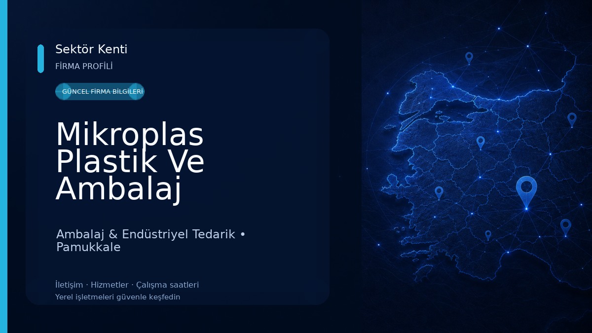 Mikroplas Plastik Ve Ambalaj Malzemeleri San. Ve Tic. A.Ş. Ambalaj & Endüstriyel Tedarik