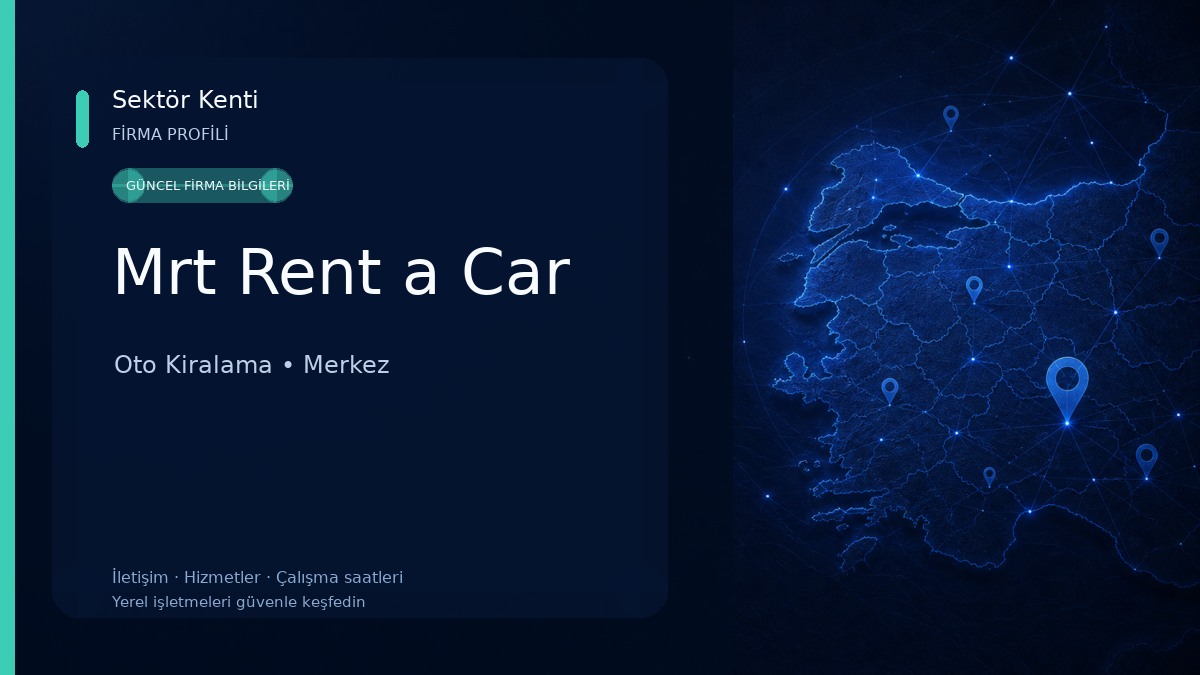 Mrt Rent a Car Oto Kiralama