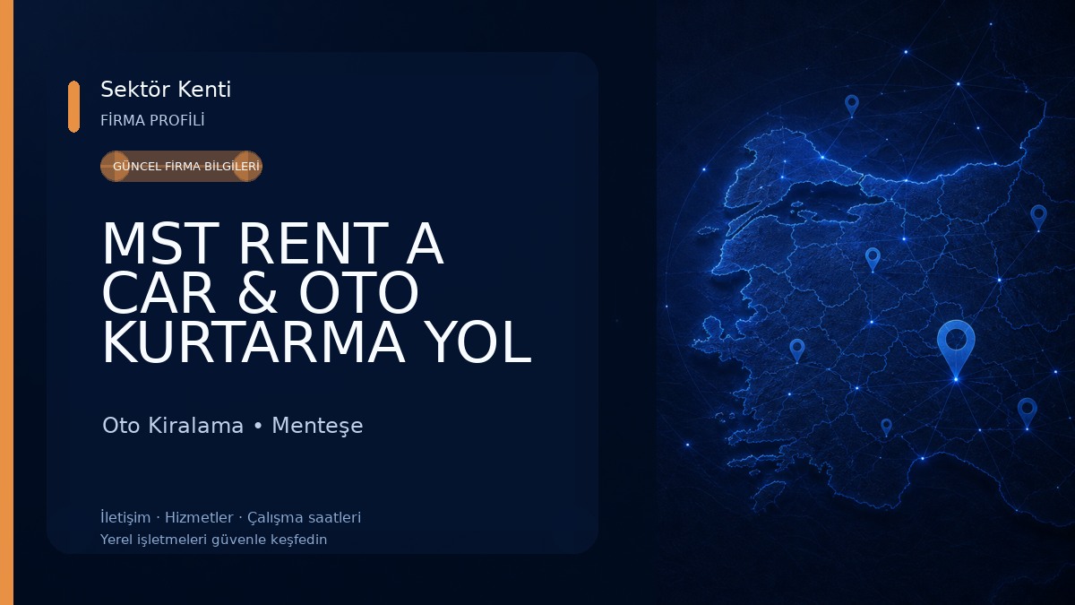 MST RENT A CAR & OTO KURTARMA YOL YARDIM ÇEKİCİ HİZMETİ Oto Kiralama