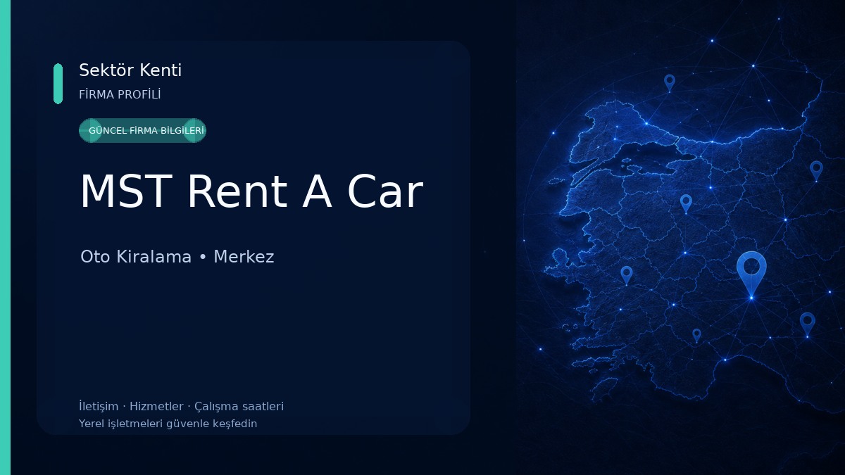 MST Rent A Car Oto Kiralama
