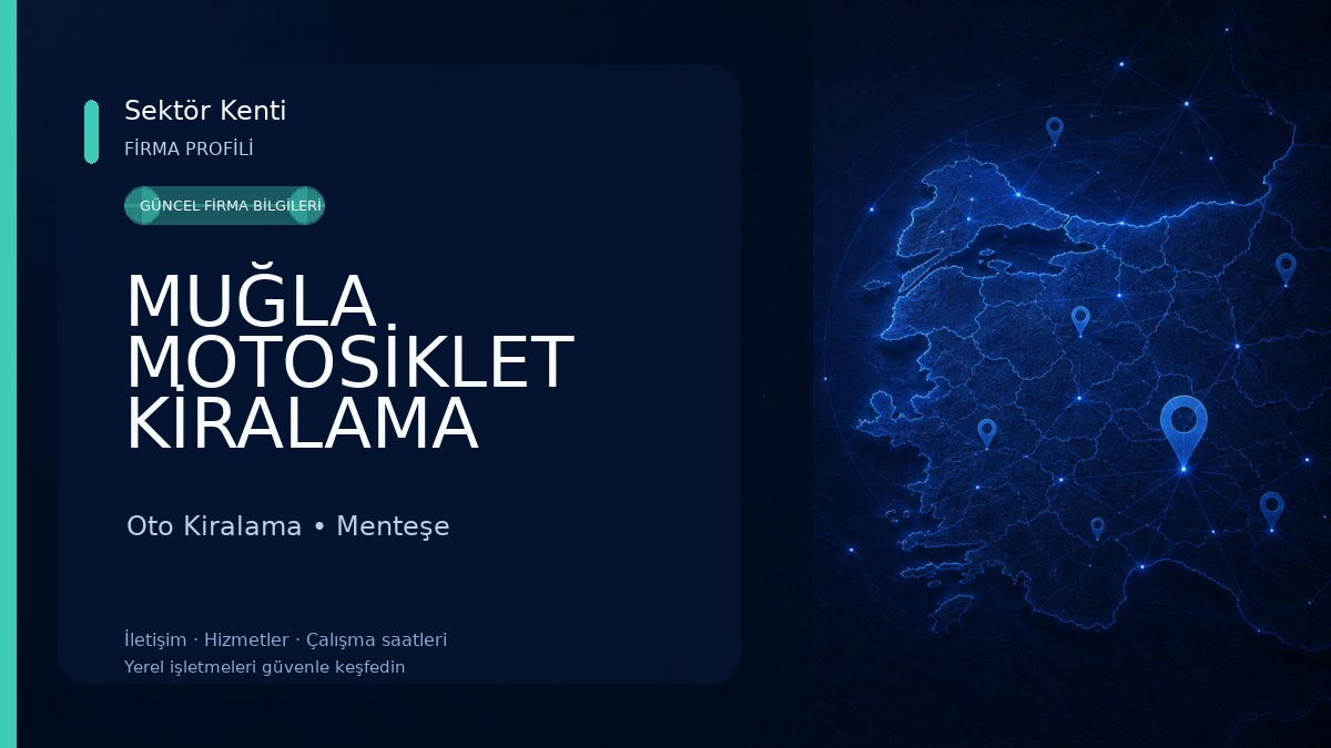 MUĞLA MOTOSİKLET KİRALAMA Oto Kiralama