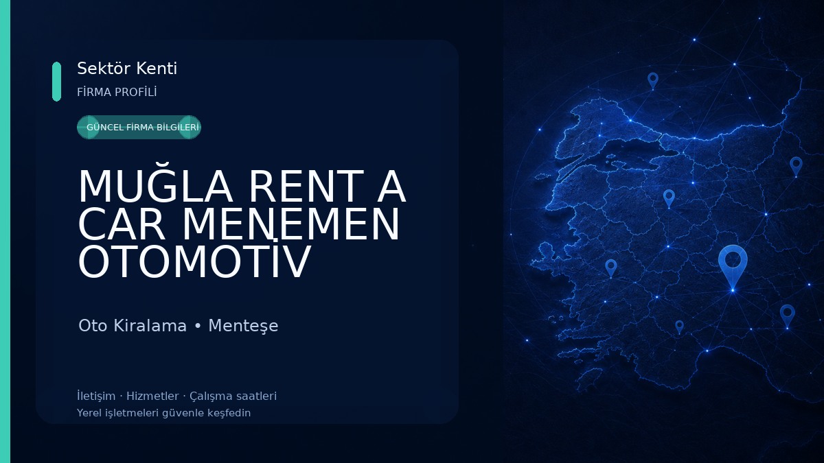 MUĞLA RENT A CAR MENEMEN OTOMOTİV Oto Kiralama