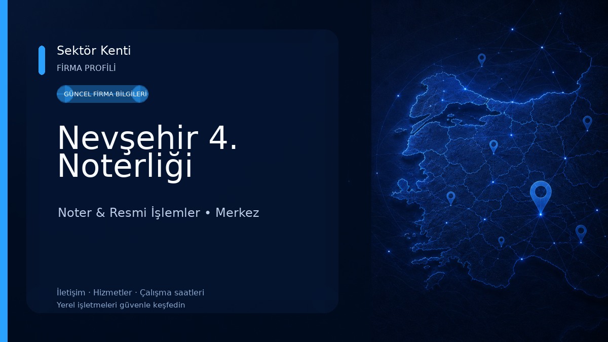 Nevşehir 4. Noterliği
