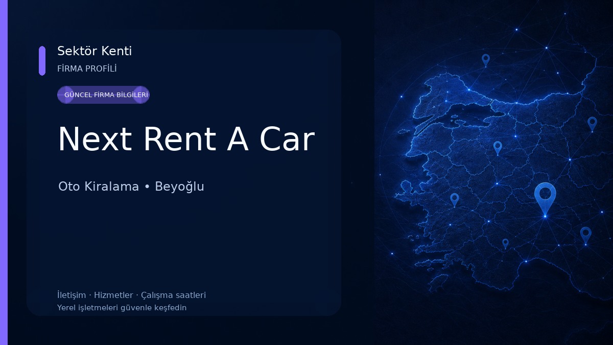 Next Rent A Car Oto Kiralama