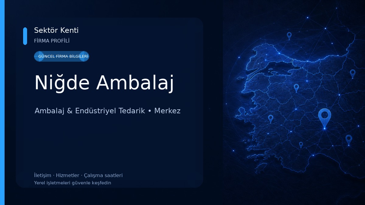 Niğde Ambalaj