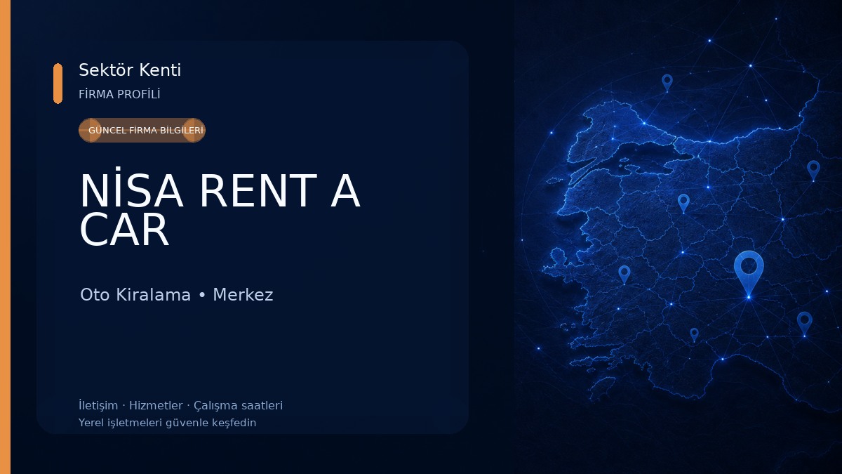 NİSA RENT A CAR Oto Kiralama