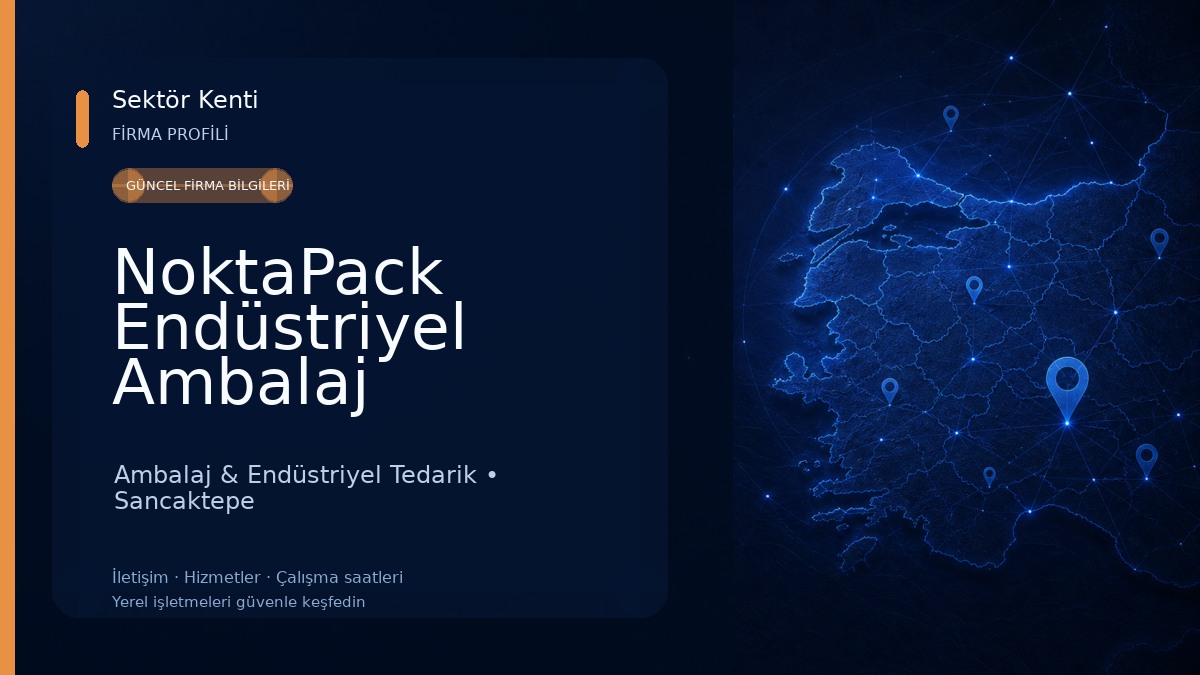 NoktaPack Endüstriyel Ambalaj Sistemleri Ambalaj & Endüstriyel Tedarik