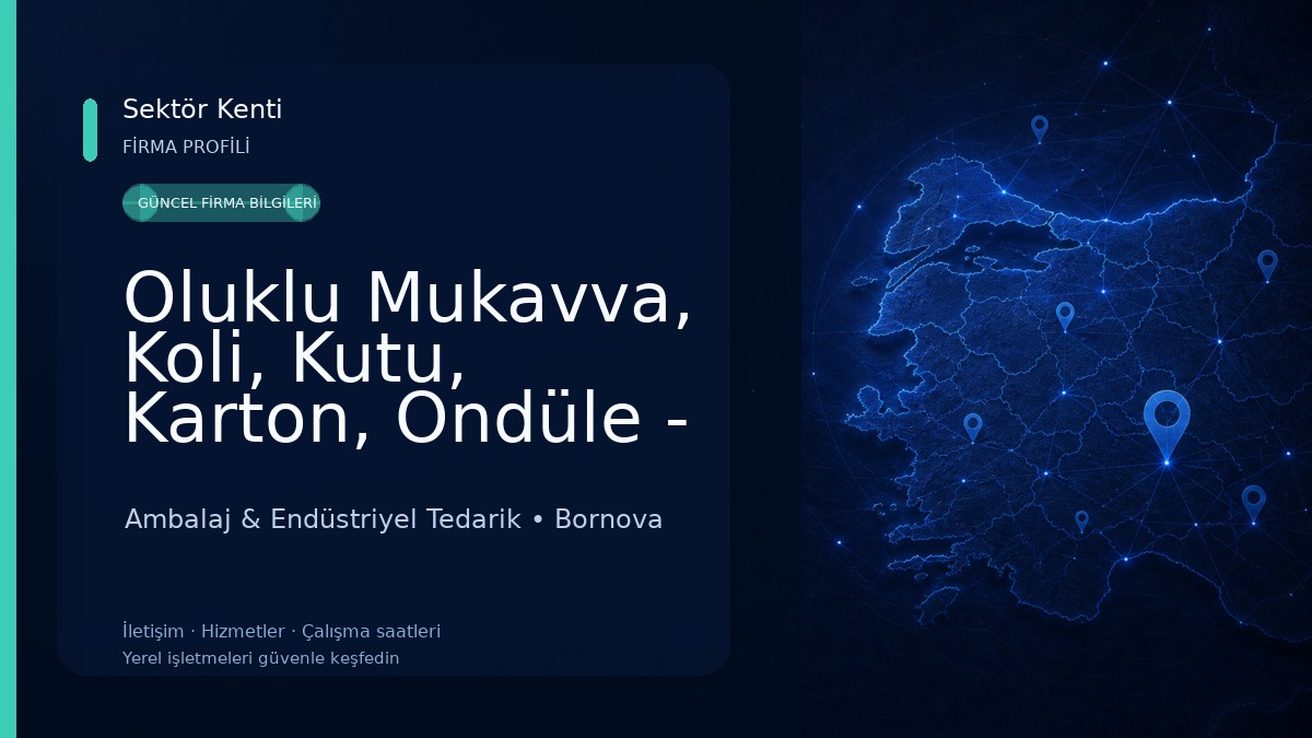 Oluklu Mukavva, Koli, Kutu, Karton, Ondüle - Pekas Ambalaj San. ve Tic. Ltd. Şti. Ambalaj & Endüstriyel Tedarik