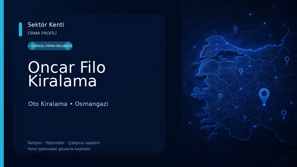 Oncar Filo Kiralama