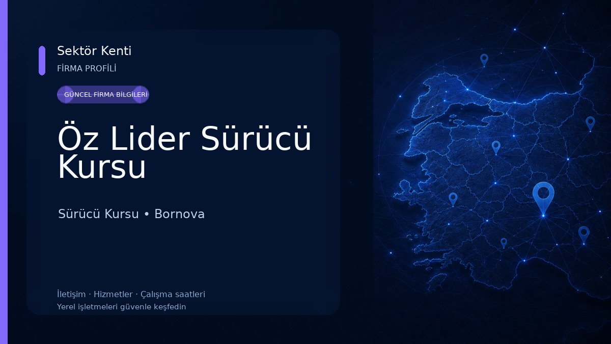 Öz Lider Sürücü Kursu Sürücü Kursu