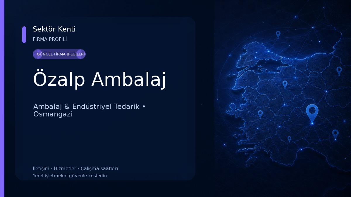 Özalp Ambalaj