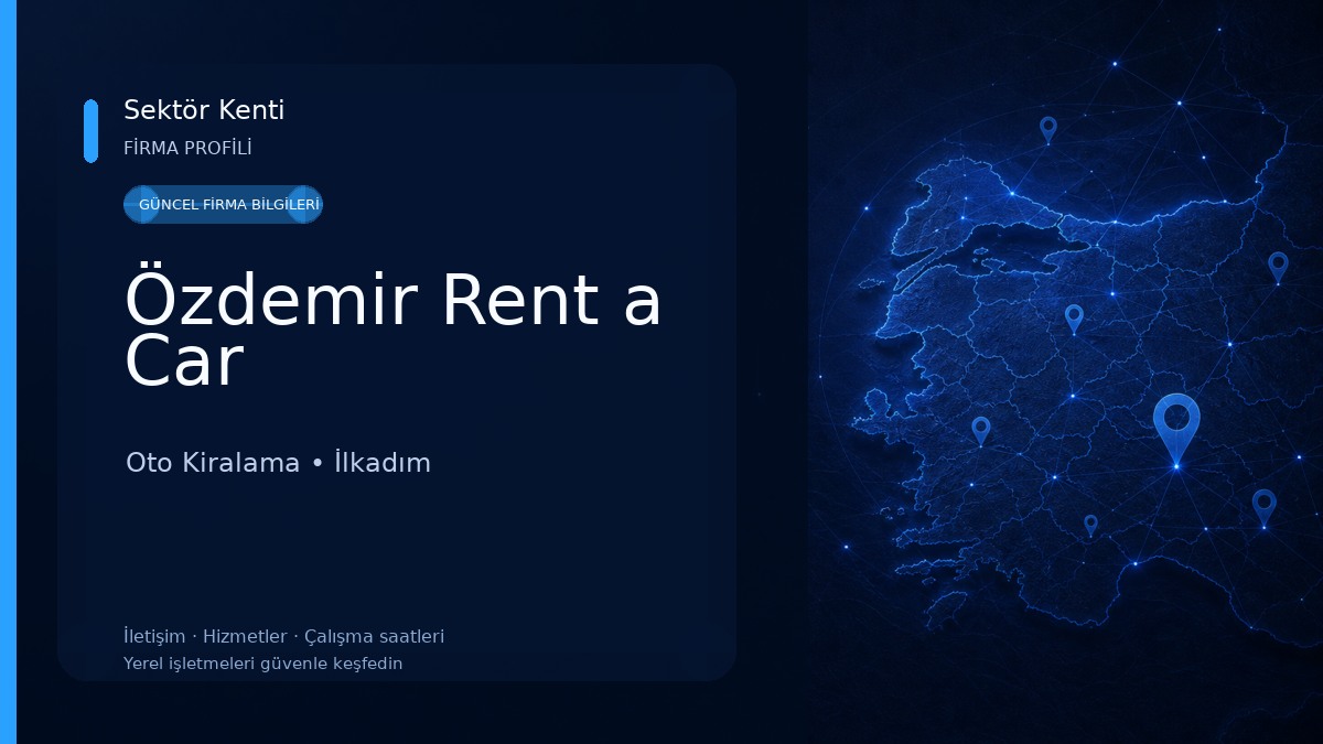 Özdemir Rent a Car Oto Kiralama