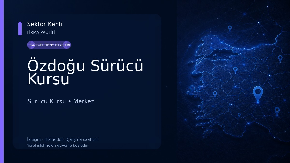 Özdoğu Sürücü Kursu 