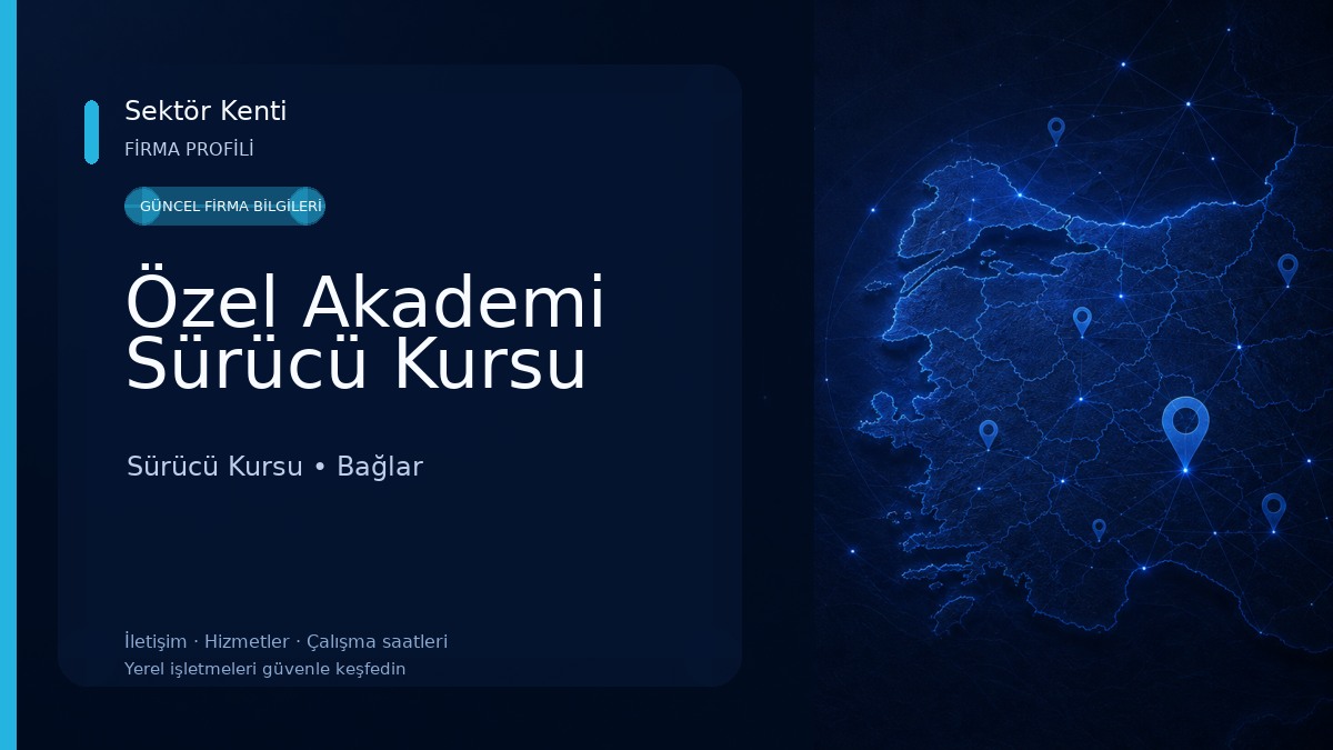 Özel Akademi Sürücü Kursu Sürücü Kursu