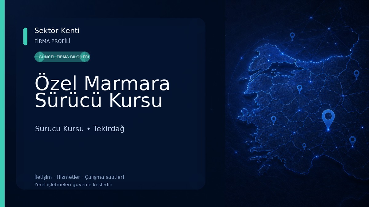 Özel Marmara Sürücü Kursu 