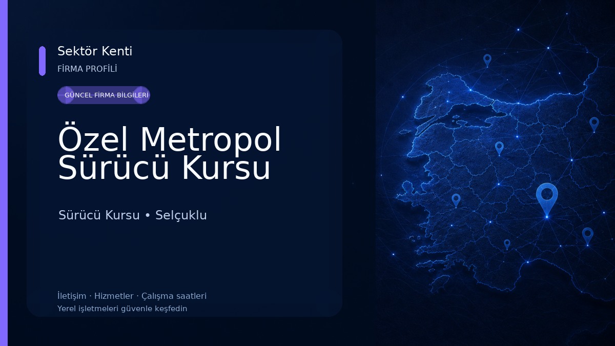 Özel Metropol Sürücü Kursu