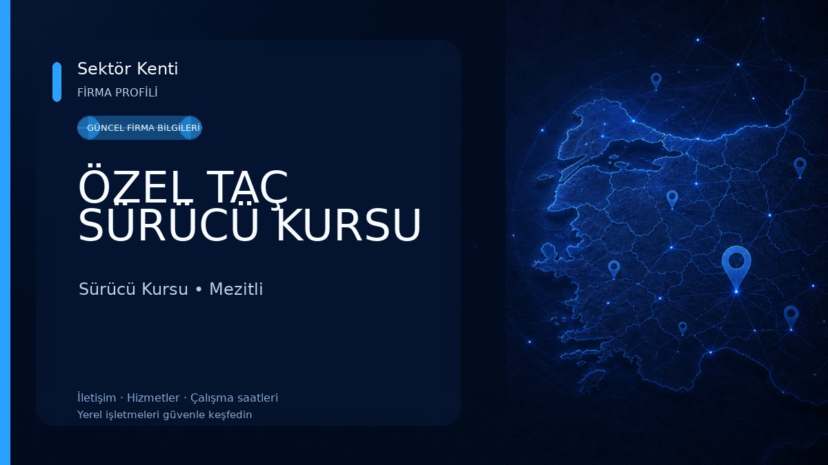 ÖZEL TAÇ SÜRÜCÜ KURSU Sürücü Kursu