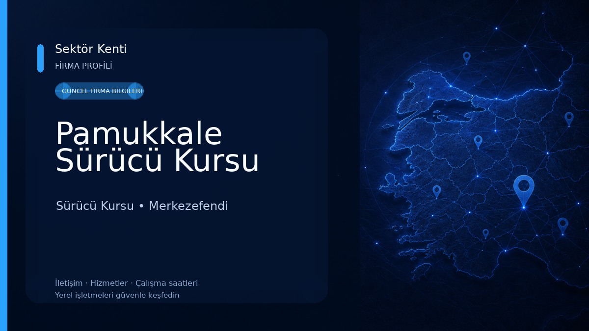 Pamukkale Sürücü Kursu 
