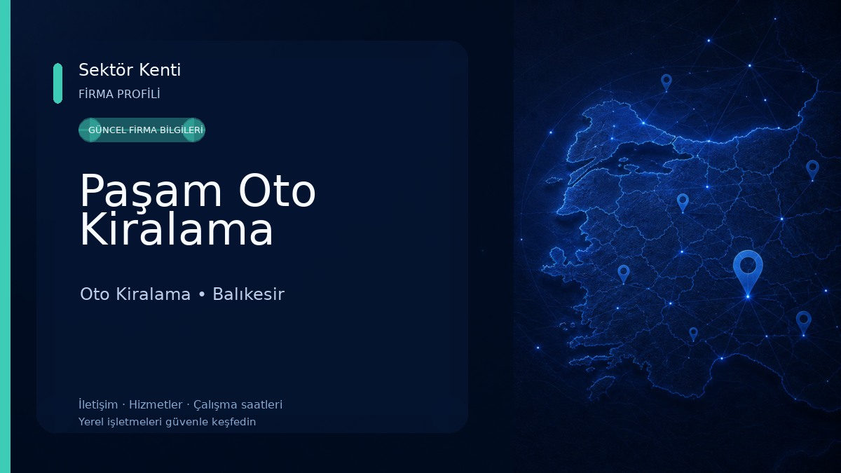 Paşam Oto Kiralama 