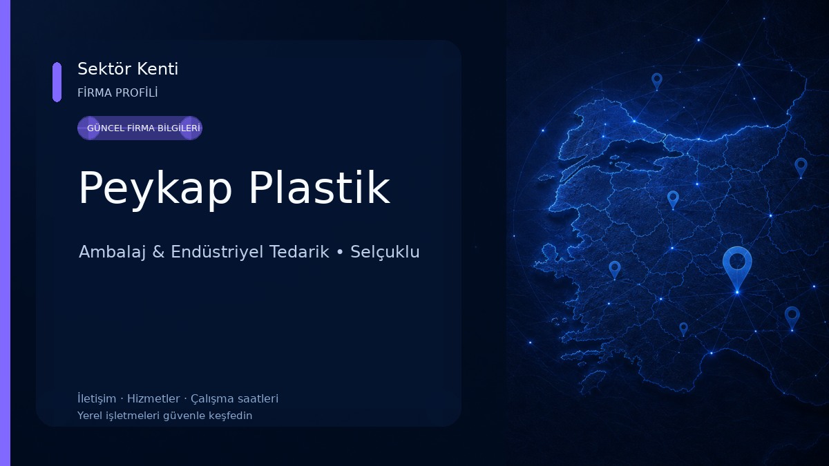 Peykap Plastik
