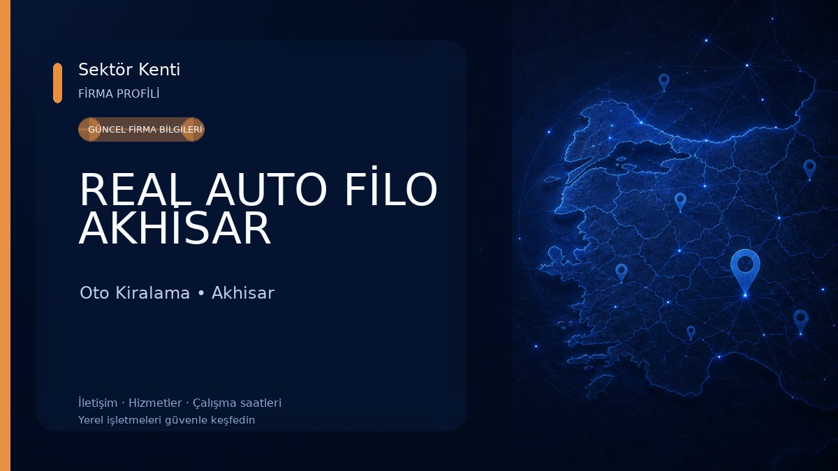 REAL AUTO FİLO AKHİSAR Oto Kiralama