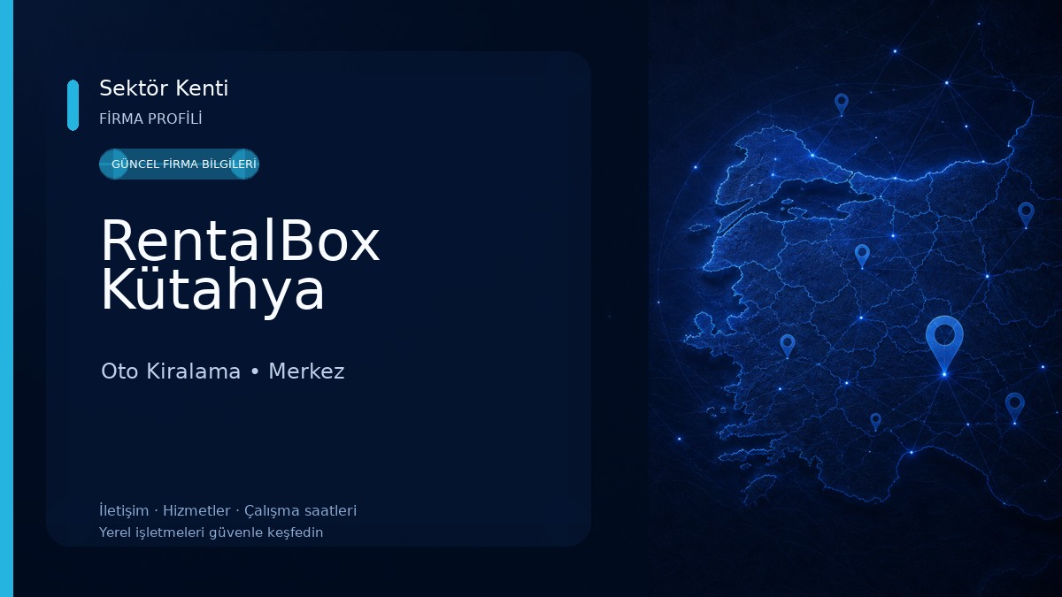 RentalBox Kütahya Oto Kiralama