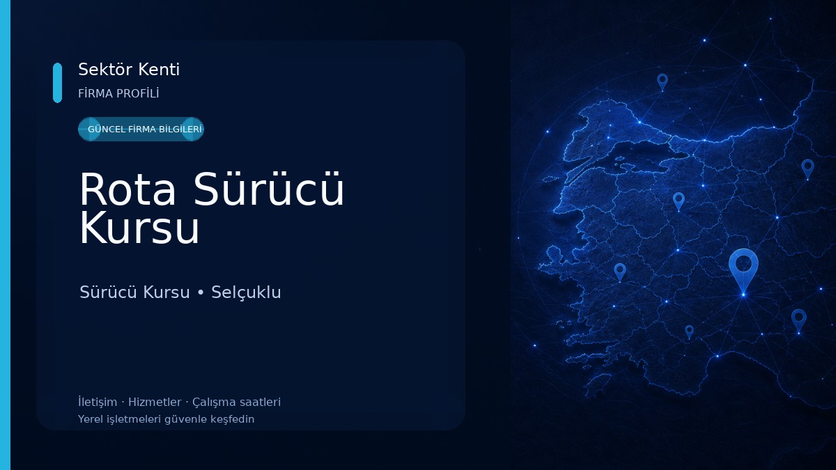 Rota Sürücü Kursu Sürücü Kursu