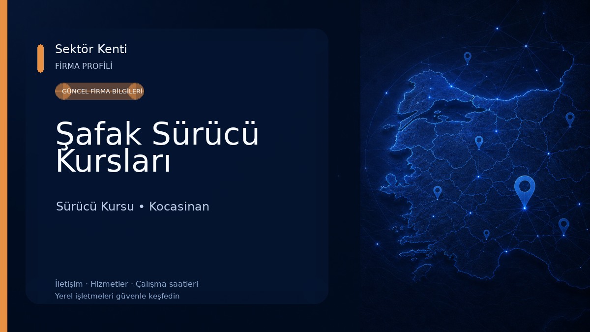 Şafak Sürücü Kursları