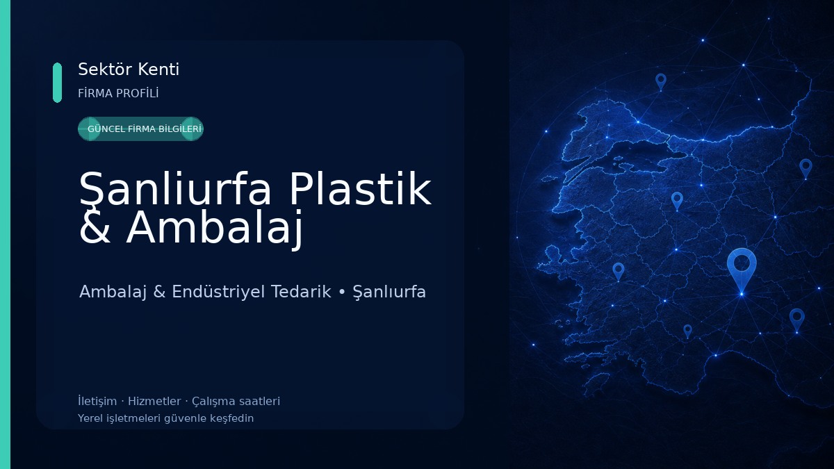 Şanliurfa Plastik & Ambalaj 