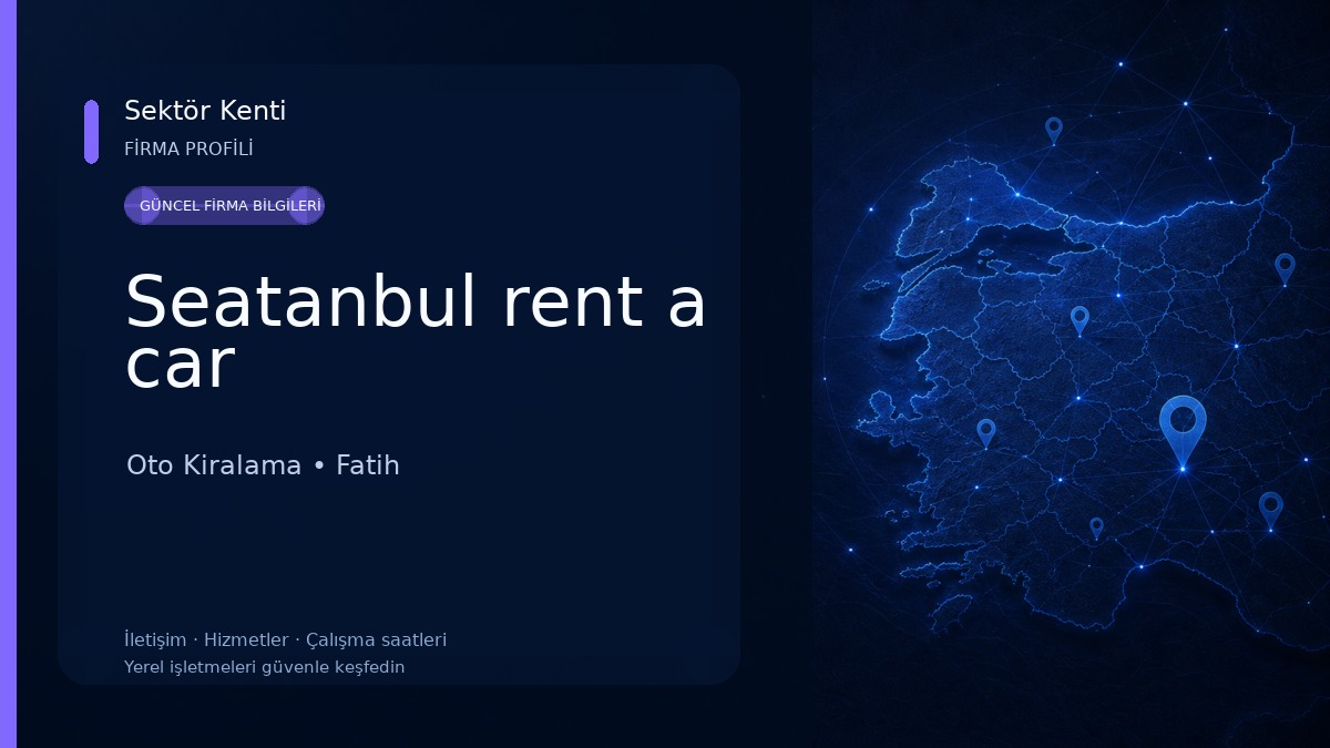 Seatanbul rent a car Oto Kiralama