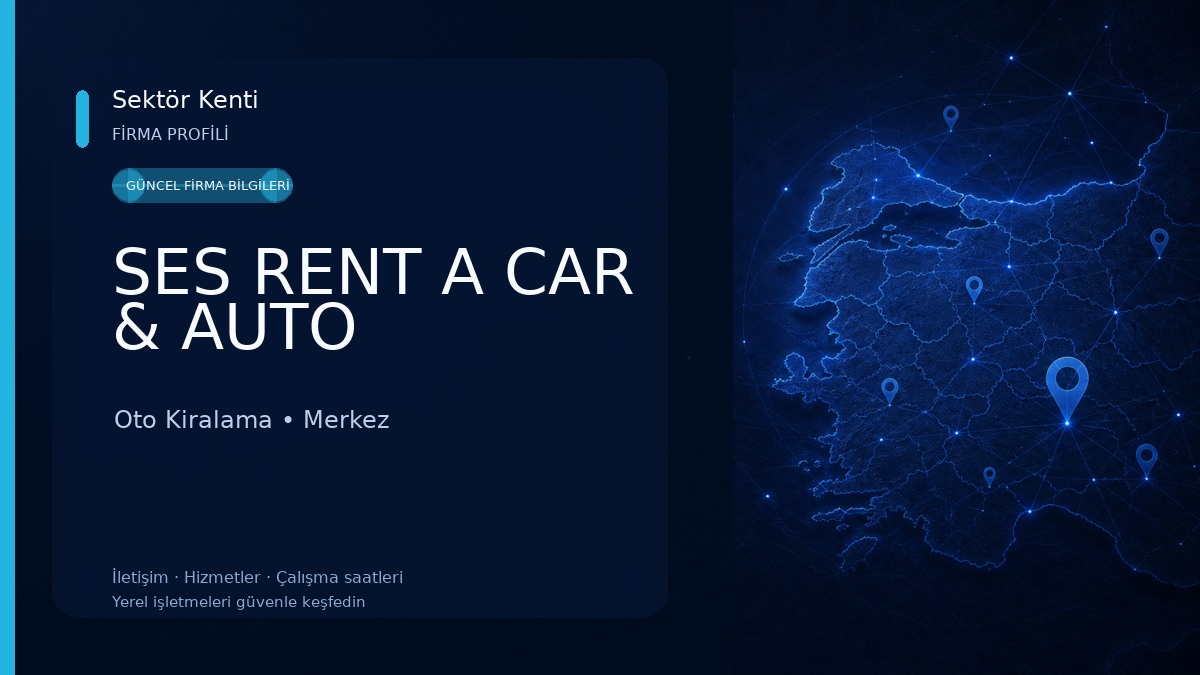 SES RENT A CAR & AUTO Oto Kiralama